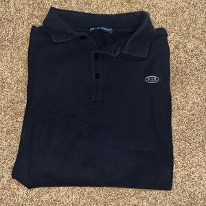 Kia long sleeve polo shirt